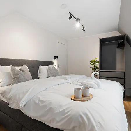 100sqm 5br Behind Bryggen - King Beds - Family Friendly Apartment